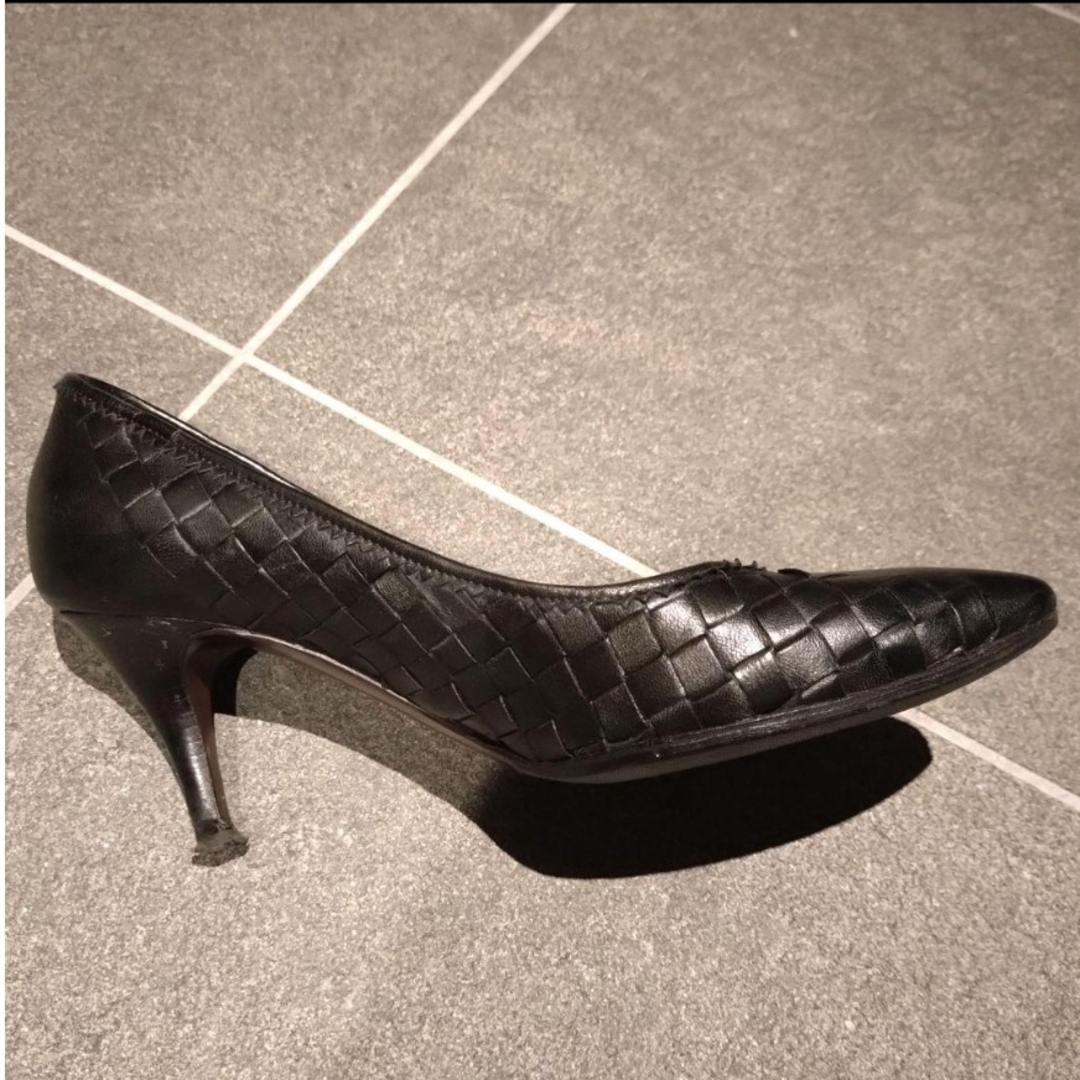 BOTTEGA VENETA - ボッテガ・ヴェネタ イントレチャートパンプス BOTTEGA VENETA - ボッテガ・ヴェネタ イントレチャートパンプス