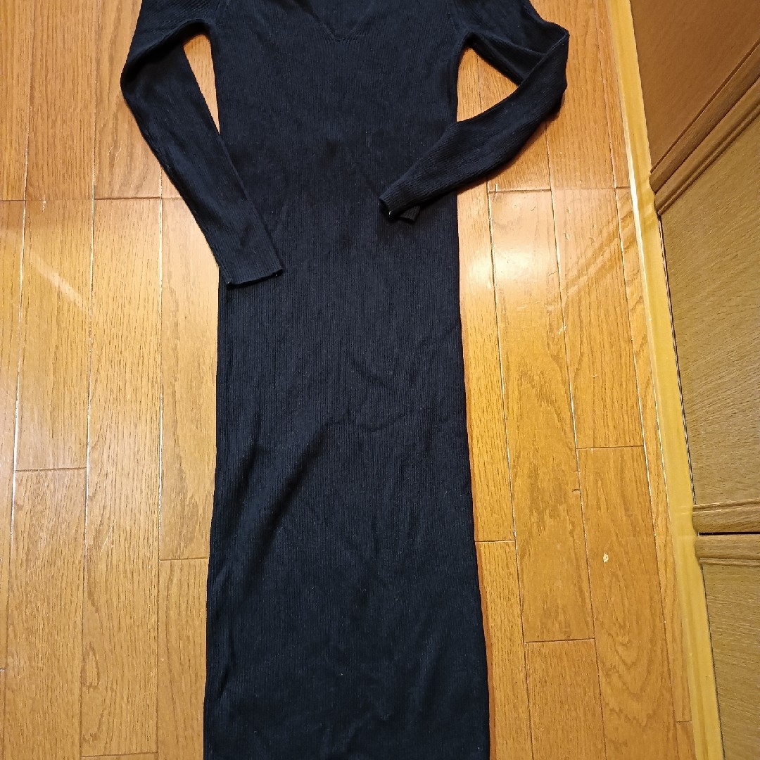 ZARA - ZARA リブニットワンピースの通販 by のり's shop|ザラ ZARA - ZARA リブニットワンピースの通販 by のり's shop|ザラ