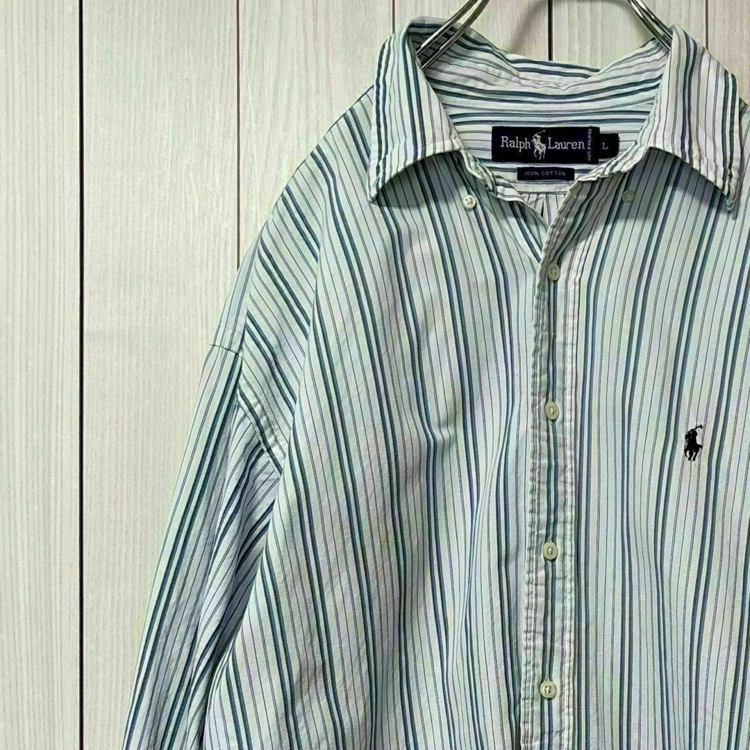 Ralph Lauren - ラルフローレン Ralph Lauren ストライプ 長袖 Ralph Lauren - ラルフローレン Ralph Lauren ストライプ 長袖