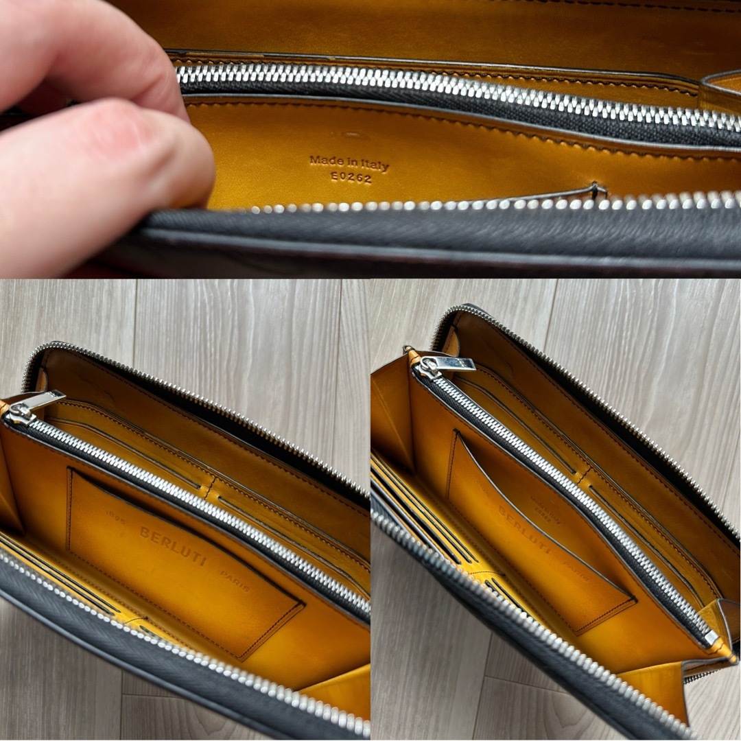 BERLUTI - 特注32万 ベルルッティ イタウバ レザー 財布 BERLUTI - 特注32万 ベルルッティ イタウバ レザー 財布