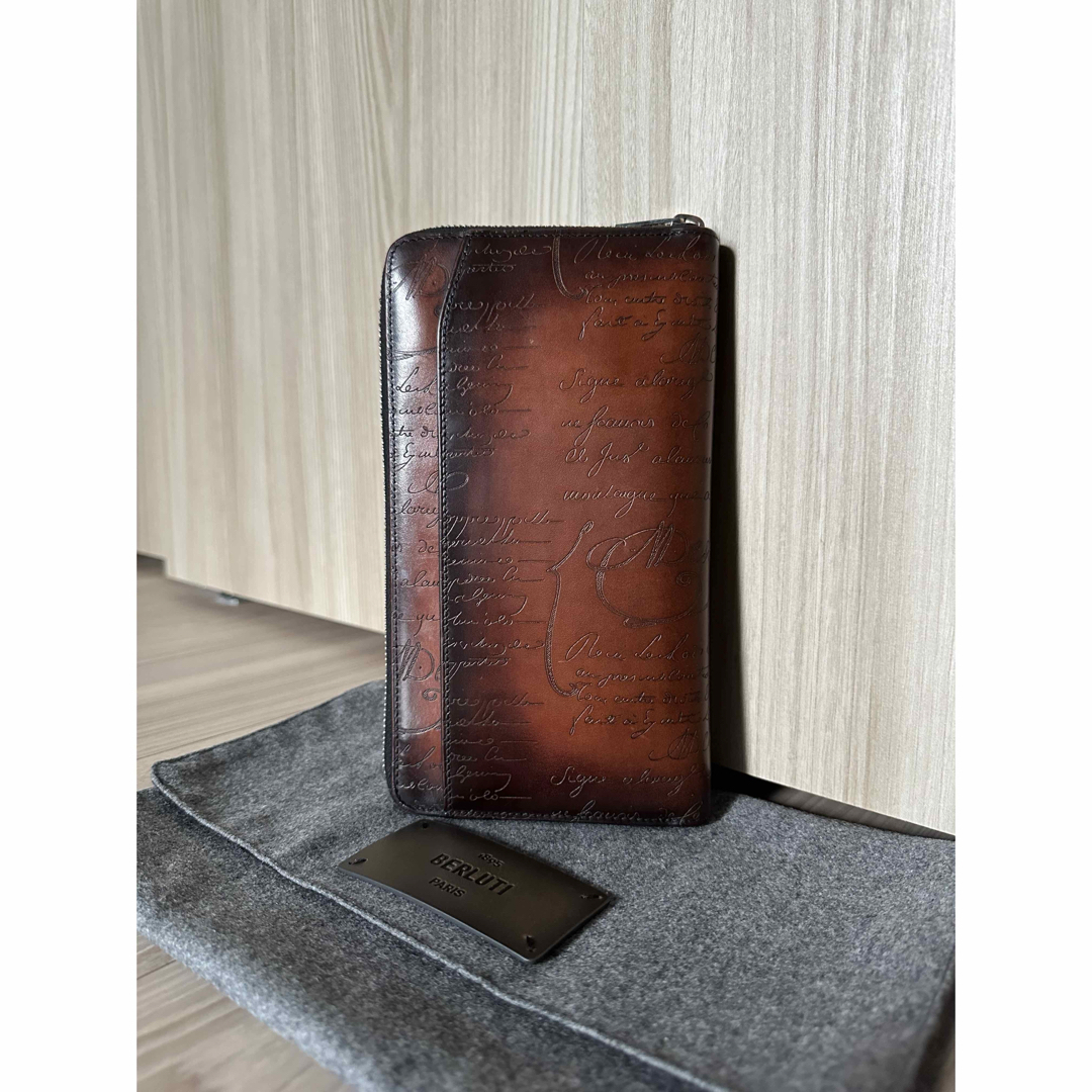 BERLUTI - 特注32万 ベルルッティ イタウバ レザー 財布 BERLUTI - 特注32万 ベルルッティ イタウバ レザー 財布
