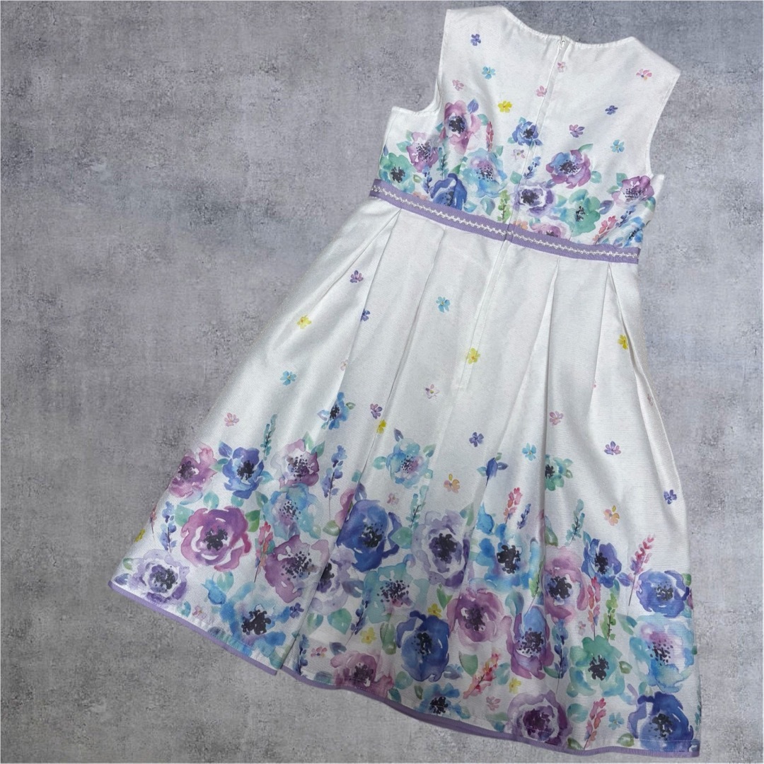ANNA SUI mini - 美品✨ANNA SUI mini 水彩花柄ワンピース 日本 ANNA SUI mini - 美品✨ANNA SUI mini 水彩花柄ワンピース 日本