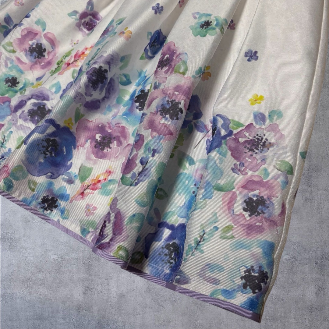 ANNA SUI mini - 美品✨ANNA SUI mini 水彩花柄ワンピース 日本 ANNA SUI mini - 美品✨ANNA SUI mini 水彩花柄ワンピース 日本