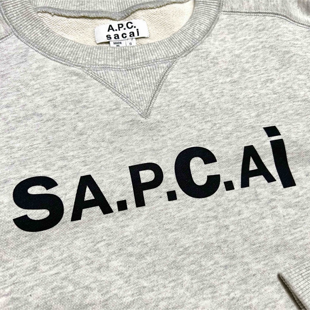 sacai - S 新品 APC SACAI ロゴ スウェット アーペーセー サカイ sacai - S 新品 APC SACAI ロゴ スウェット アーペーセー サカイ