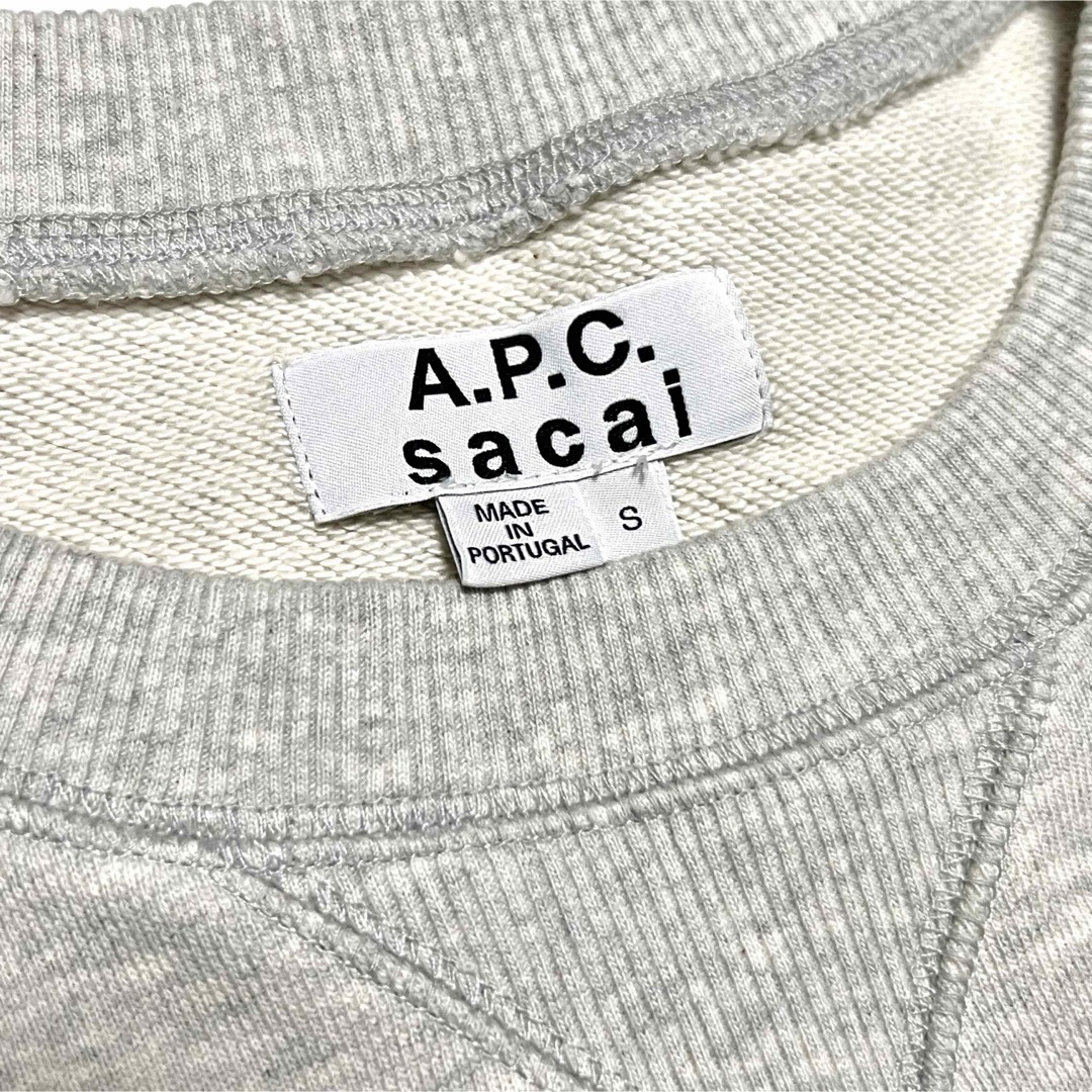 sacai - S 新品 APC SACAI ロゴ スウェット アーペーセー サカイ sacai - S 新品 APC SACAI ロゴ スウェット アーペーセー サカイ