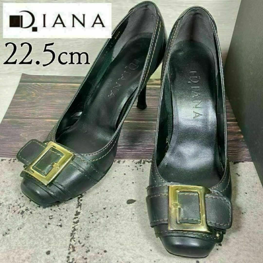 DIANA - DIANA ダイアナ 22.5 ベルト バックル パンプス DIANA - DIANA ダイアナ 22.5 ベルト バックル パンプス