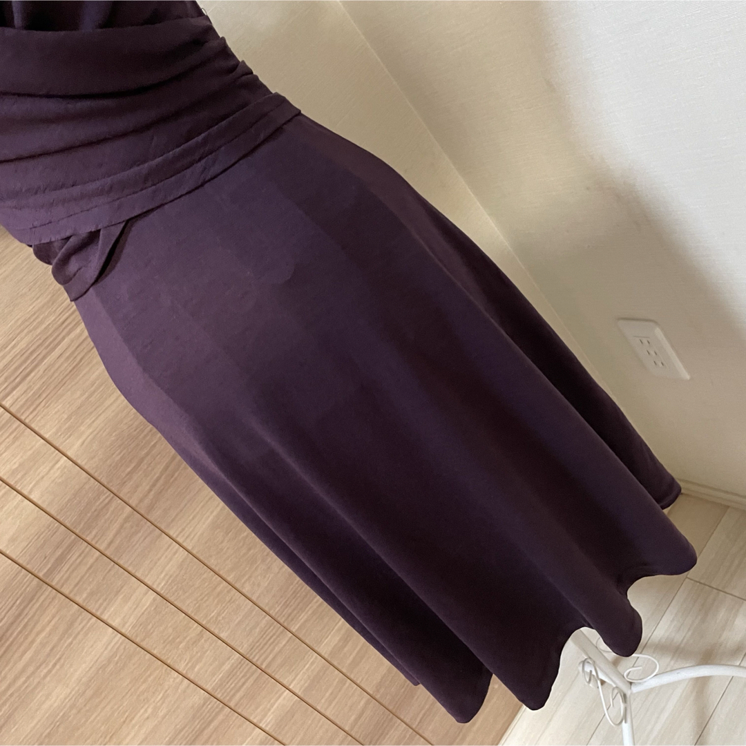 ANAYI - 美品☆アナイ☆パープル☆ワンピース36の通販 by us ANAYI - 美品☆アナイ☆パープル☆ワンピース36の通販 by us