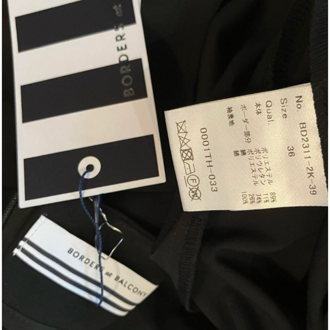 BORDERS at BALCONY - 新品BORDERS at BALCONY ワンピース A224 BORDERS at BALCONY - 新品BORDERS at BALCONY ワンピース A224