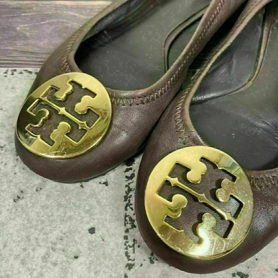 Tory Burch - Tory Burch トリーバーチ 22.5 バレエ フラット Tory Burch - Tory Burch トリーバーチ 22.5 バレエ フラット