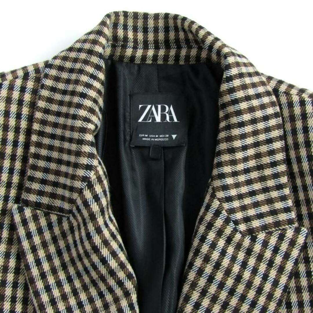 ZARA - ザラ テーラードジャケット アウター ダブルブレスト ZARA - ザラ テーラードジャケット アウター ダブルブレスト