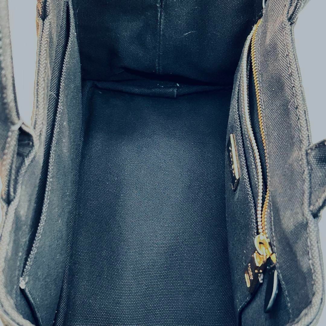 PRADA - 【美品】プラダ カナパ トートバッグ ハンドバッグ 黒 PRADA - 【美品】プラダ カナパ トートバッグ ハンドバッグ 黒