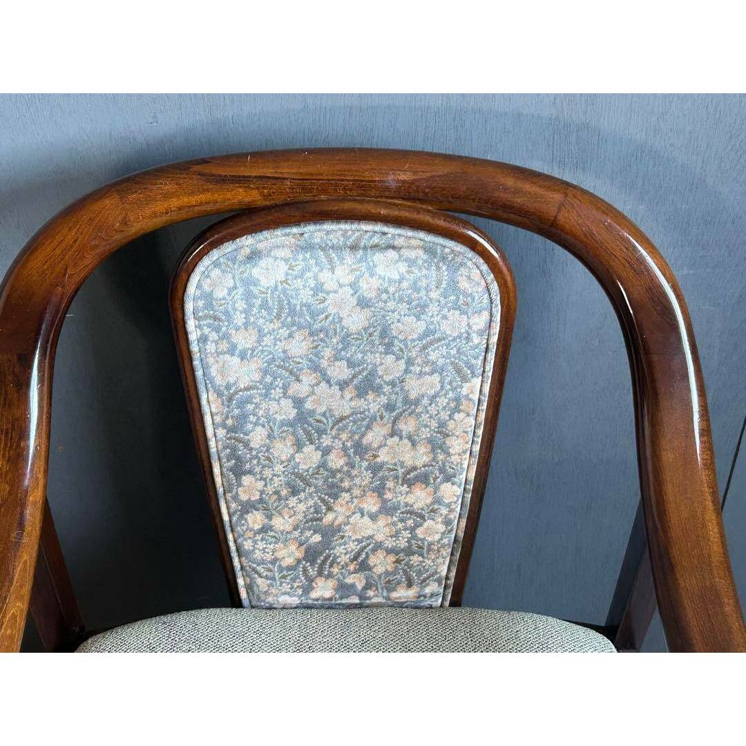 ② リメイク品 尾州生地 ホワイト座面 カリモク コロニアル ② リメイク品 尾州生地 ホワイト座面 カリモク コロニアル