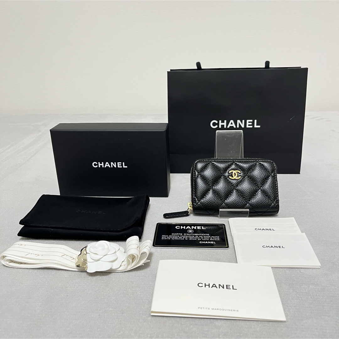 CHANEL - 【極美品】 シャネル クラシック ジップ コインパース CHANEL - 【極美品】 シャネル クラシック ジップ コインパース