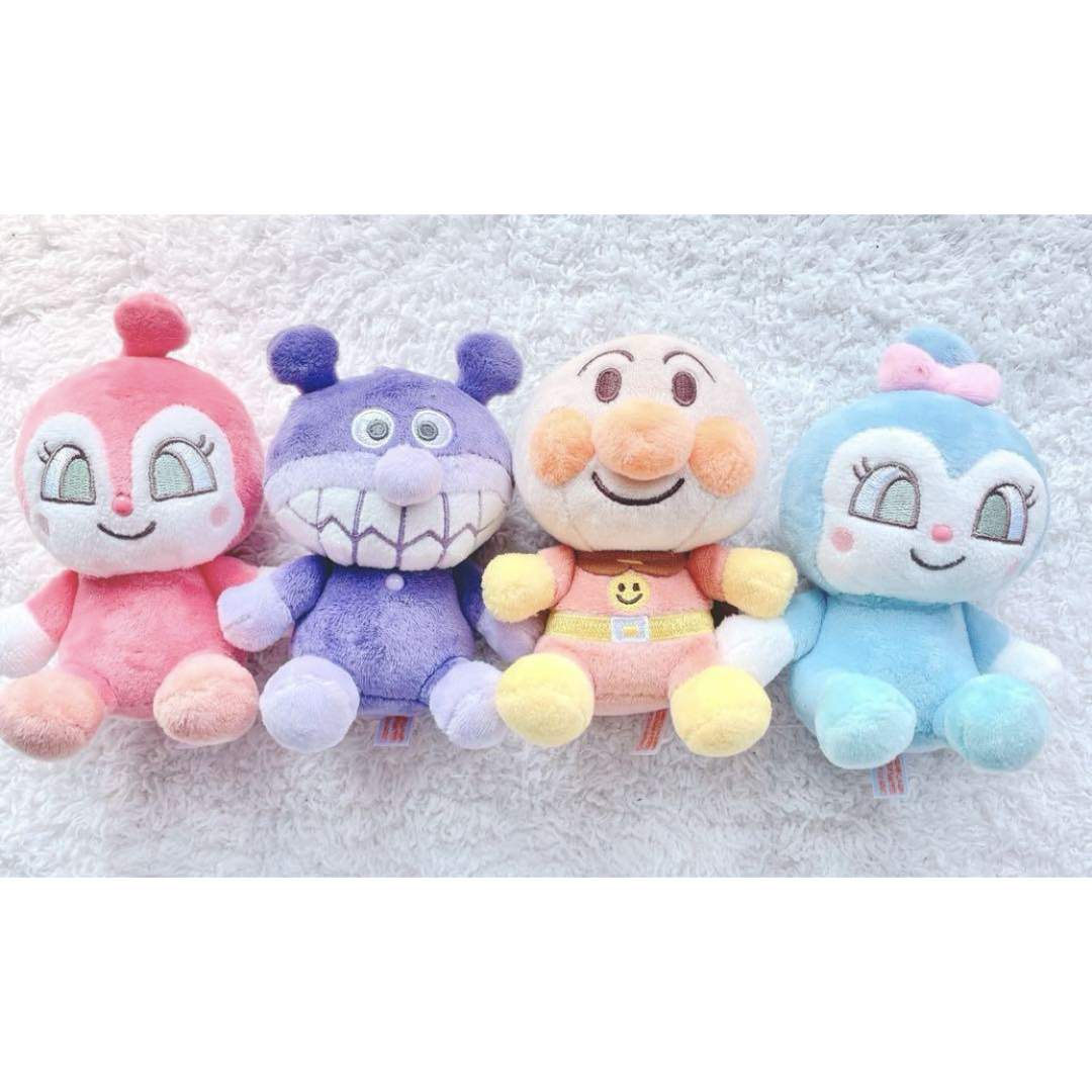 アンパンマン - それいけ！アンパンマン ふんわりカラーますこっと 全4種 コンプリート セット