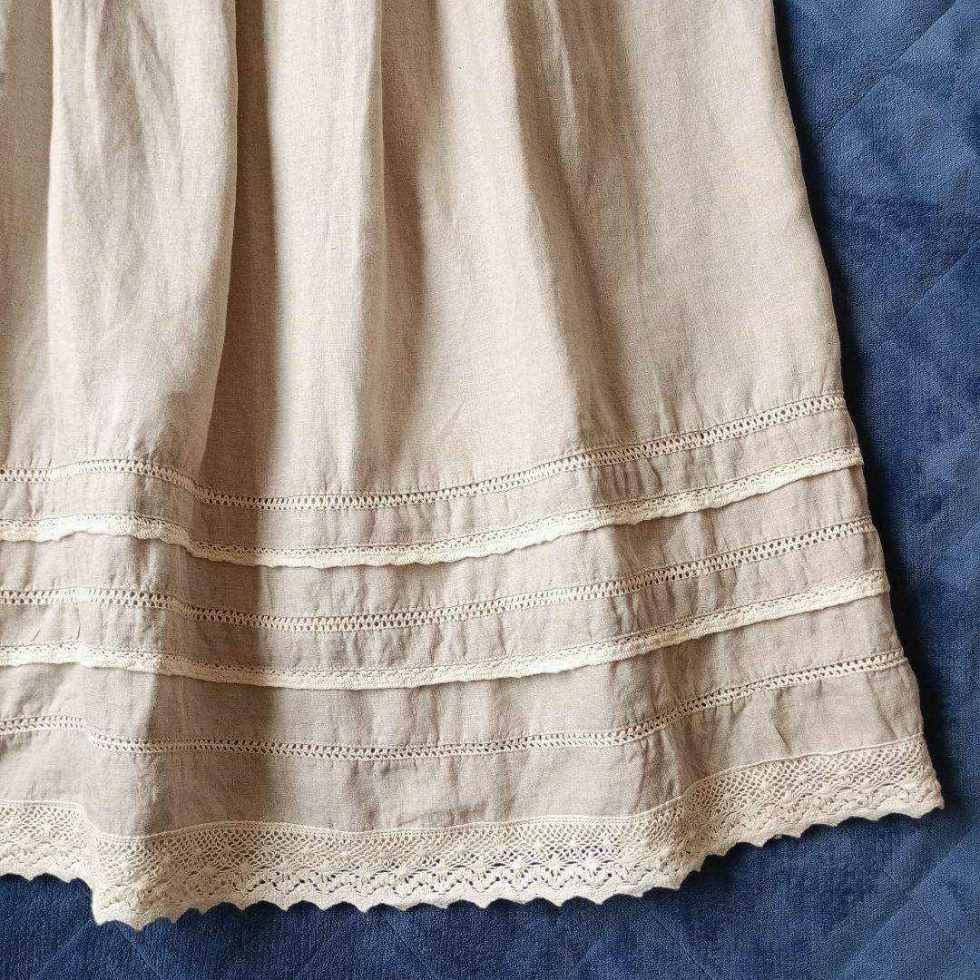 SM2 - 美品 サマンサモスモス KAZUMI リネンスカート レース SM2 - 美品 サマンサモスモス KAZUMI リネンスカート レース