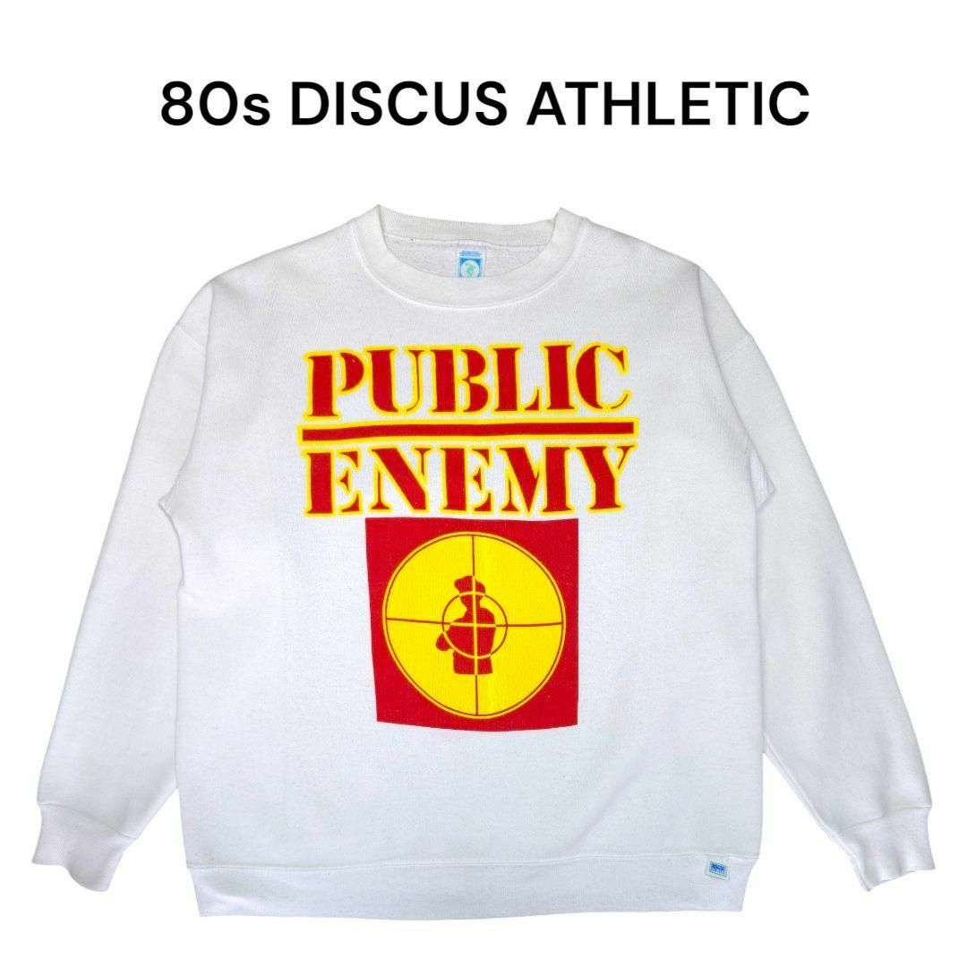 DISCUS ATHLETIC - 80sDISCUS PUBLIC ENEMYビッグプリント DISCUS ATHLETIC - 80sDISCUS PUBLIC ENEMYビッグプリント
