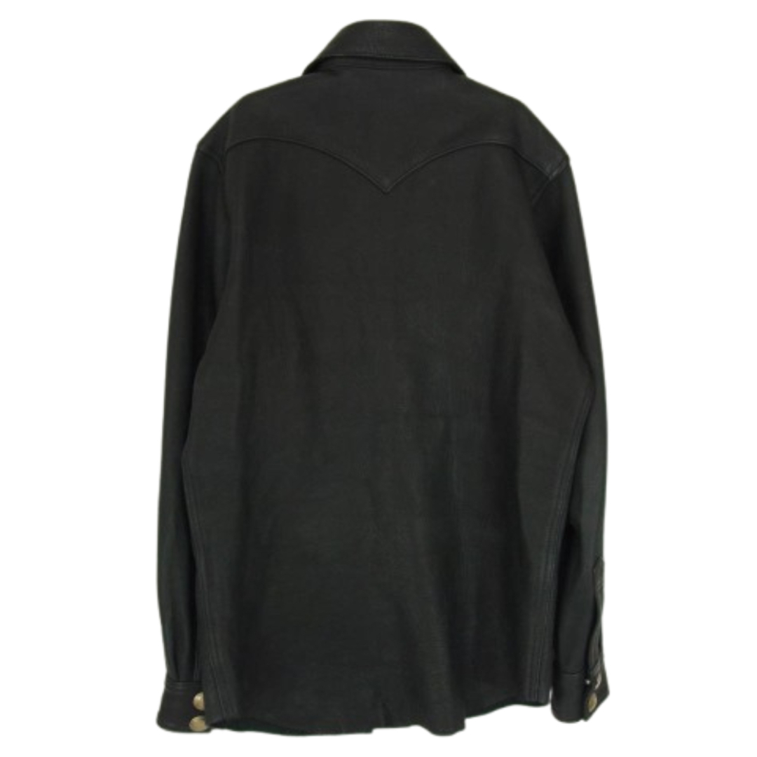REDMOON - REDMOON レッドムーン DEERSKIN LEATHER SHIRT 鹿革 REDMOON - REDMOON レッドムーン DEERSKIN LEATHER SHIRT 鹿革