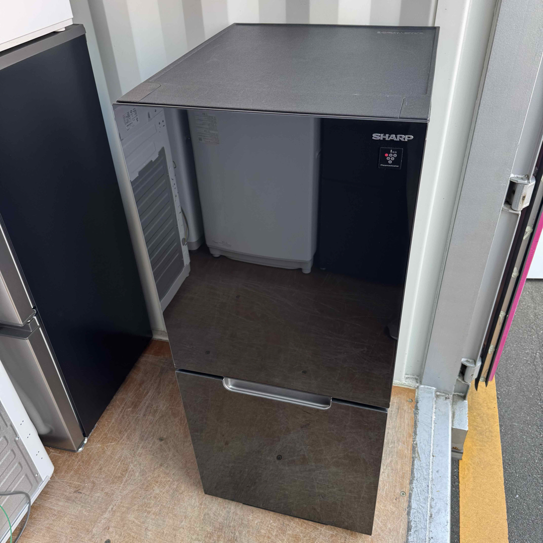 SHARP - C7431☆2021年製美品☆シャープ冷蔵庫 ガラス扉 黒 SHARP - C7431☆2021年製美品☆シャープ冷蔵庫 ガラス扉 黒