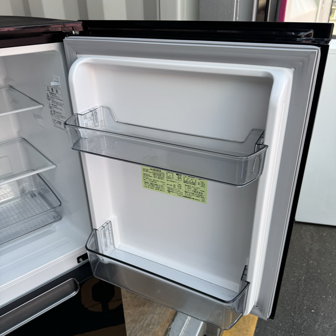 SHARP - C7431☆2021年製美品☆シャープ冷蔵庫 ガラス扉 黒 SHARP - C7431☆2021年製美品☆シャープ冷蔵庫 ガラス扉 黒