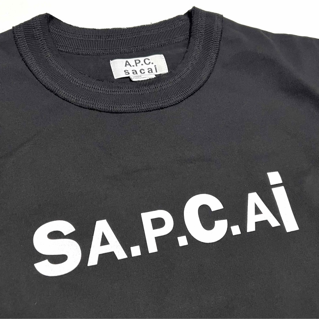 sacai - XS 新品 APC SACAI ロゴ Tシャツ アーペーセー サカイ sacai - XS 新品 APC SACAI ロゴ Tシャツ アーペーセー サカイ