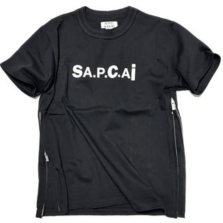 サカイ(sacai)のXS 新品 APC SACAI ロゴ Tシャツ アーペーセー サカイ Kiyo(Tシャツ/カットソー(半袖/袖なし))