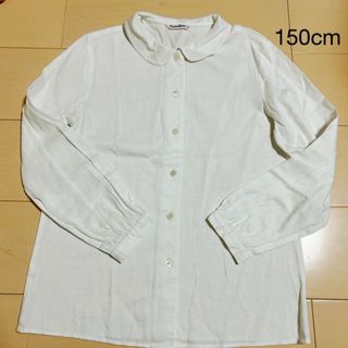 ファミリア(familiar)のfamiliar 白　ブラウス　150 女の子(ブラウス)