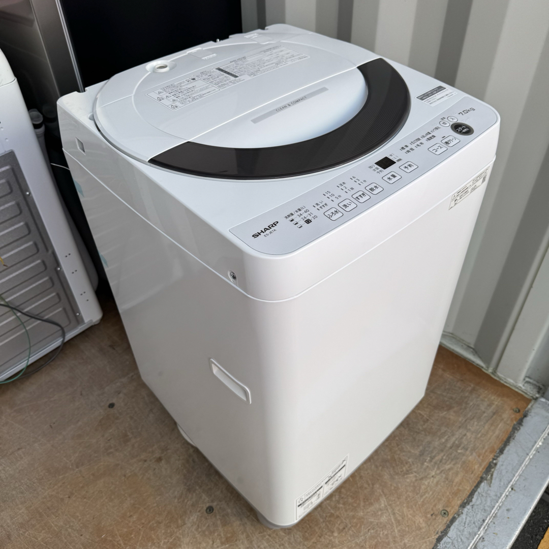 SHARP - C7433☆2024年製☆新品.未使用品☆シャープ 洗濯機 7KG SHARP - C7433☆2024年製☆新品.未使用品☆シャープ 洗濯機 7KG