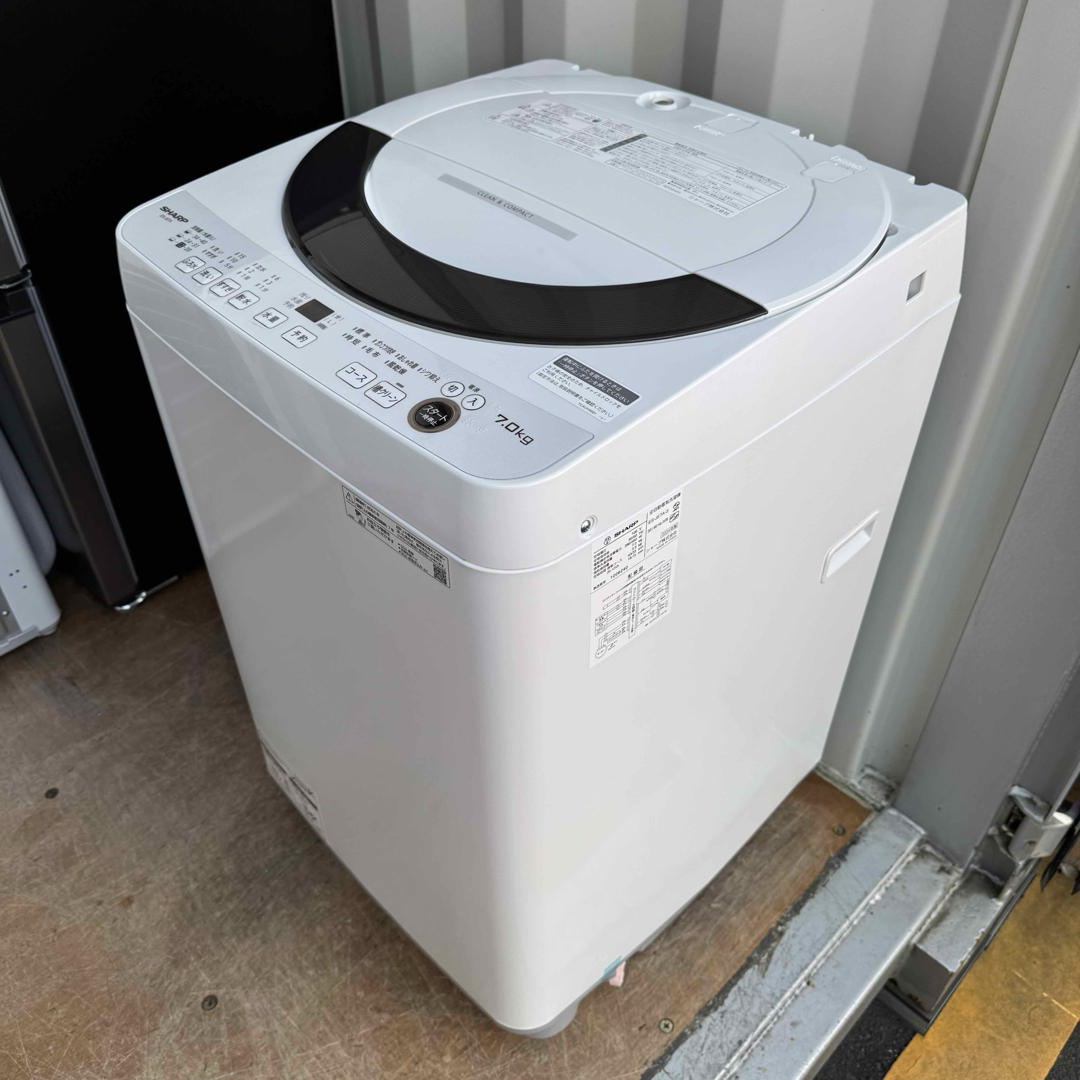 SHARP - C7433☆2024年製☆新品.未使用品☆シャープ 洗濯機 7KG SHARP - C7433☆2024年製☆新品.未使用品☆シャープ 洗濯機 7KG
