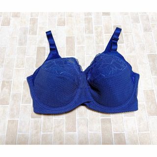シャルレ - シャルレ 美意識ブラジャー D80 ネイビーブルー シャルレ - シャルレ 美意識ブラジャー D80 ネイビーブルー