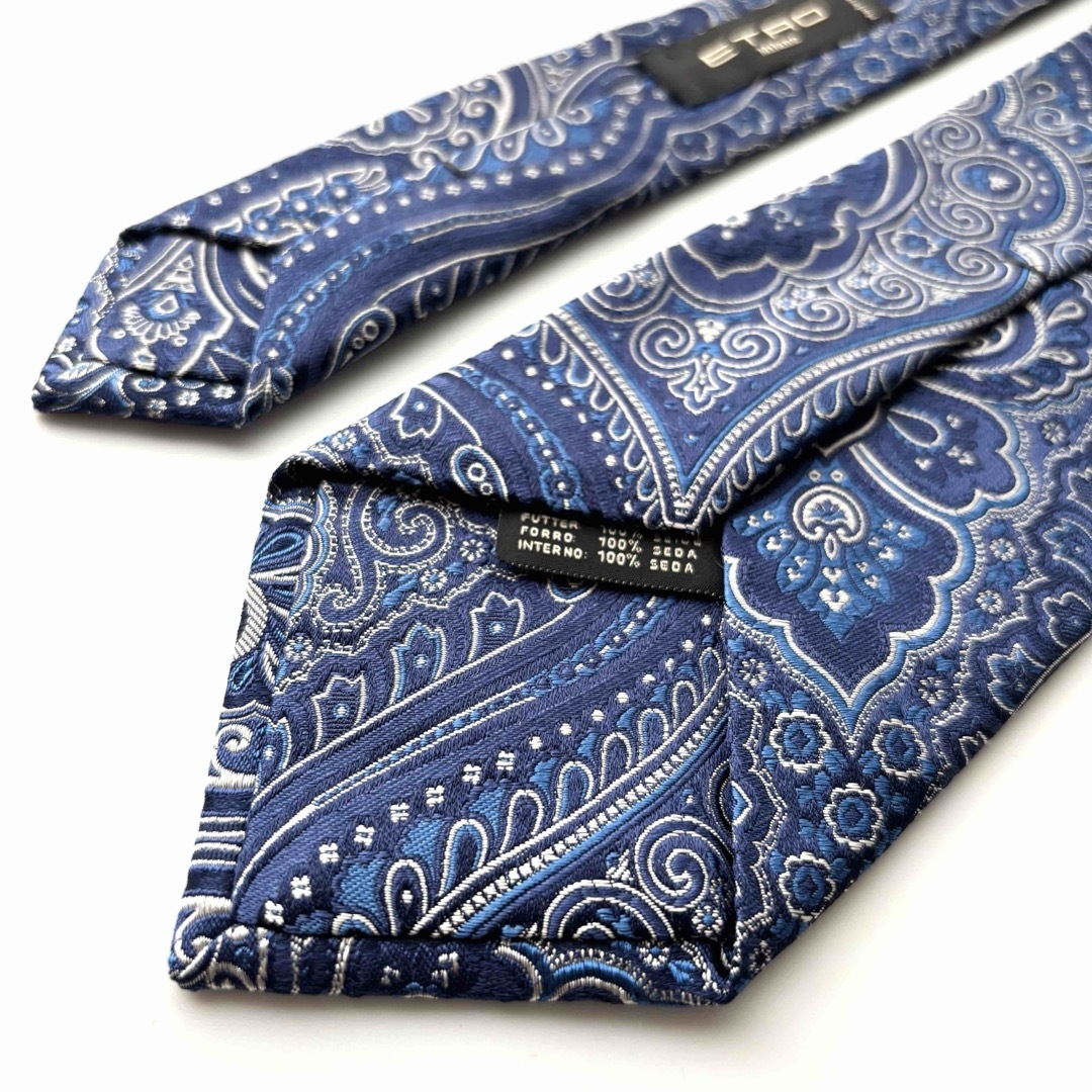 ETRO - ꧁極美品꧂ エトロ ネクタイ ペイズリー 花柄 ジャガード ETRO - ꧁極美品꧂ エトロ ネクタイ ペイズリー 花柄 ジャガード