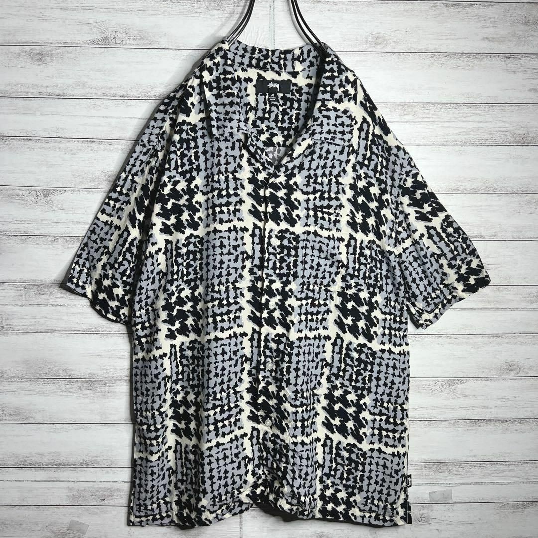 STUSSY - 【入手困難!!】ステューシー ✈︎開襟シャツ ゆるだぼ STUSSY - 【入手困難!!】ステューシー ✈︎開襟シャツ ゆるだぼ