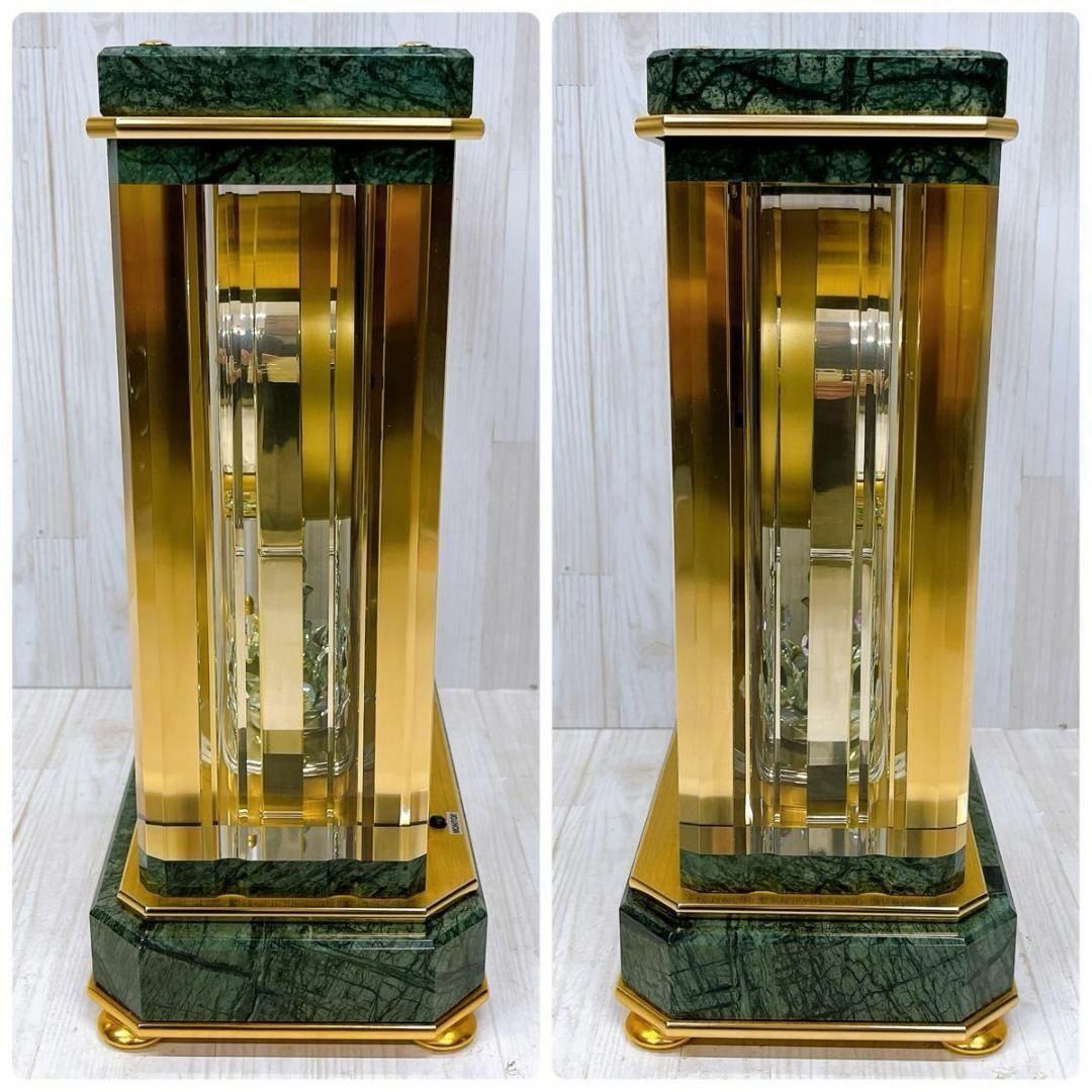 SEIKO - SEIKO セイコー 置時計 HW926G 蛇紋石 内閣総理大臣贈呈 SEIKO - SEIKO セイコー 置時計 HW926G 蛇紋石 内閣総理大臣贈呈