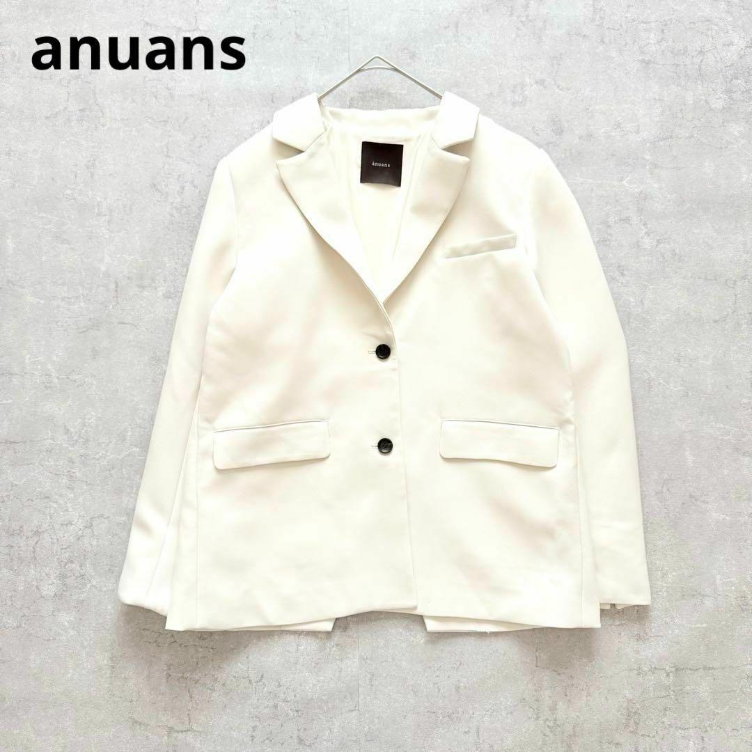 ánuans - 美品 アニュアンス バックデザインフォルムジャケット ánuans - 美品 アニュアンス バックデザインフォルムジャケット
