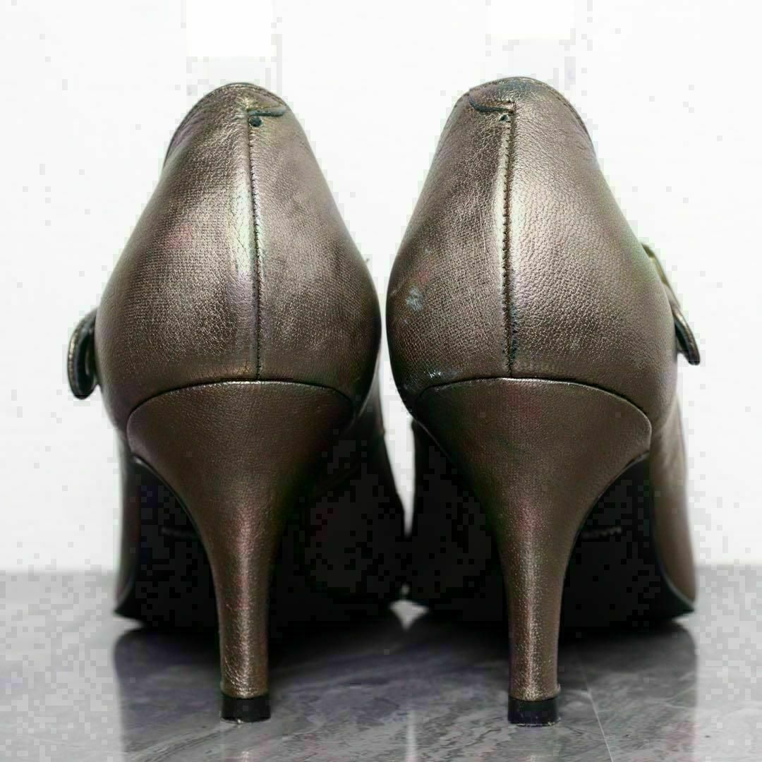 ANNA SUI - ANNA SUI アナスイ 22.5 オープントゥ パンプス ANNA SUI - ANNA SUI アナスイ 22.5 オープントゥ パンプス