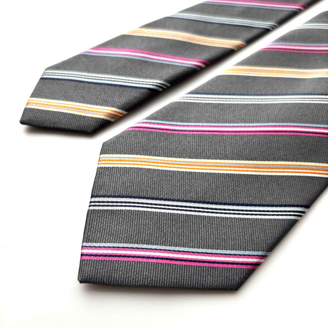 Paul Smith - ꧁新品未使用꧂ ポールスミス ネクタイ ストライプ Paul Smith - ꧁新品未使用꧂ ポールスミス ネクタイ ストライプ