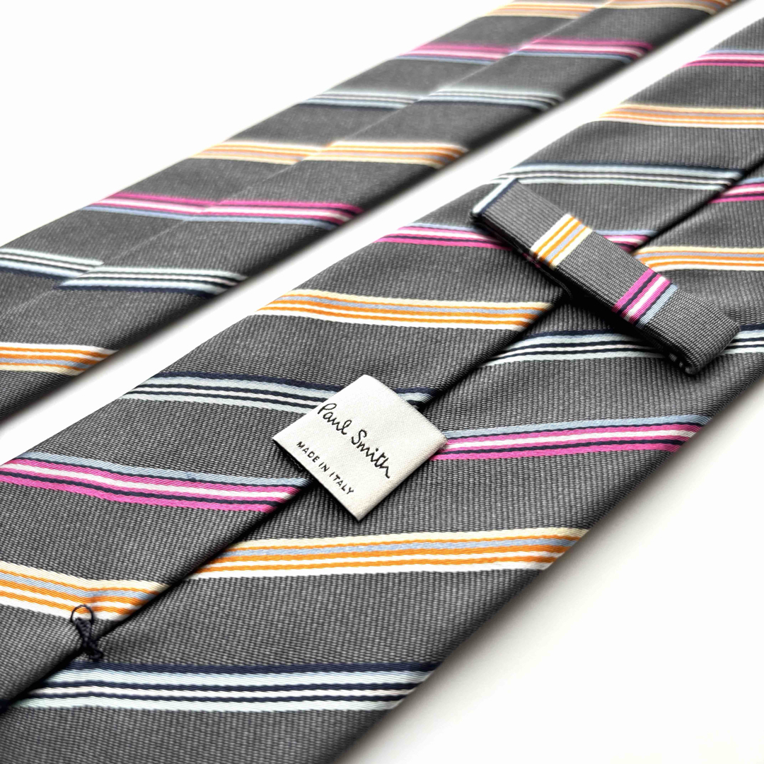 Paul Smith - ꧁新品未使用꧂ ポールスミス ネクタイ ストライプ Paul Smith - ꧁新品未使用꧂ ポールスミス ネクタイ ストライプ