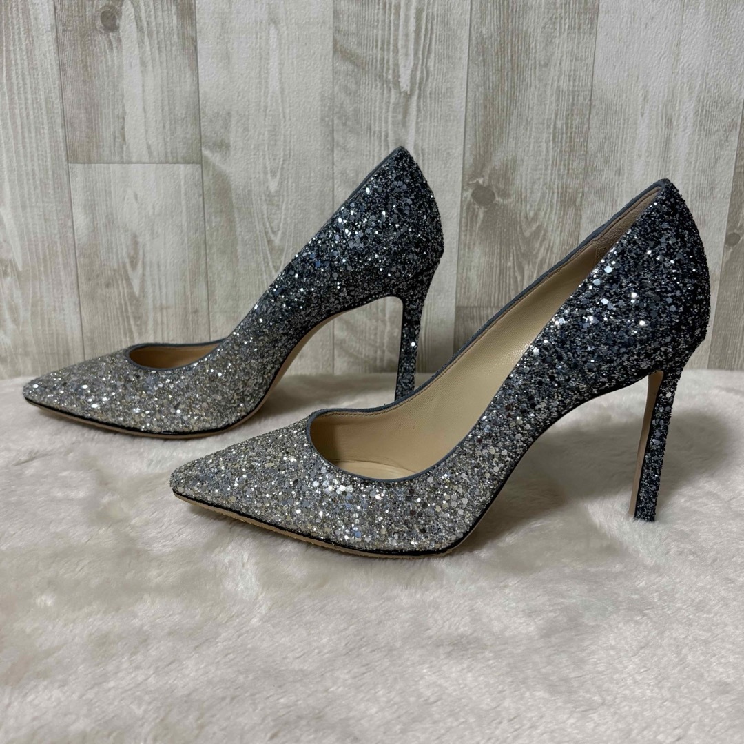 JIMMY CHOO - JIMMY CHOO ブライダルシューズROMY100の通販 by JIMMY CHOO - JIMMY CHOO ブライダルシューズROMY100の通販 by