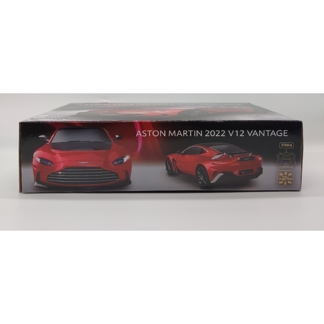 ラジコン　ASTON MARTIN 2022 V12 VANTAGE(ブラック) エンタメ/ホビーのおもちゃ/ぬいぐるみ(ホビーラジコン)の商品写真
