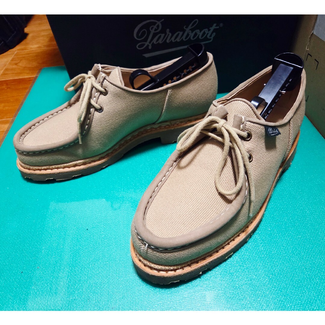 Paraboot - 【美品】Paraboot パラブーツ ミカエル キャンバス Paraboot - 【美品】Paraboot パラブーツ ミカエル キャンバス