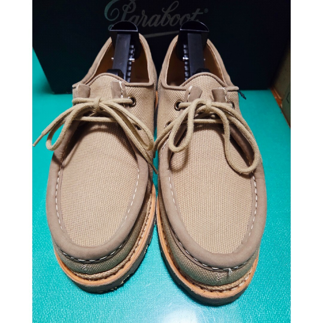 Paraboot - 【美品】Paraboot パラブーツ ミカエル キャンバス Paraboot - 【美品】Paraboot パラブーツ ミカエル キャンバス