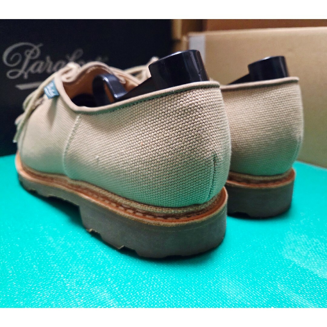 Paraboot - 【美品】Paraboot パラブーツ ミカエル キャンバス Paraboot - 【美品】Paraboot パラブーツ ミカエル キャンバス