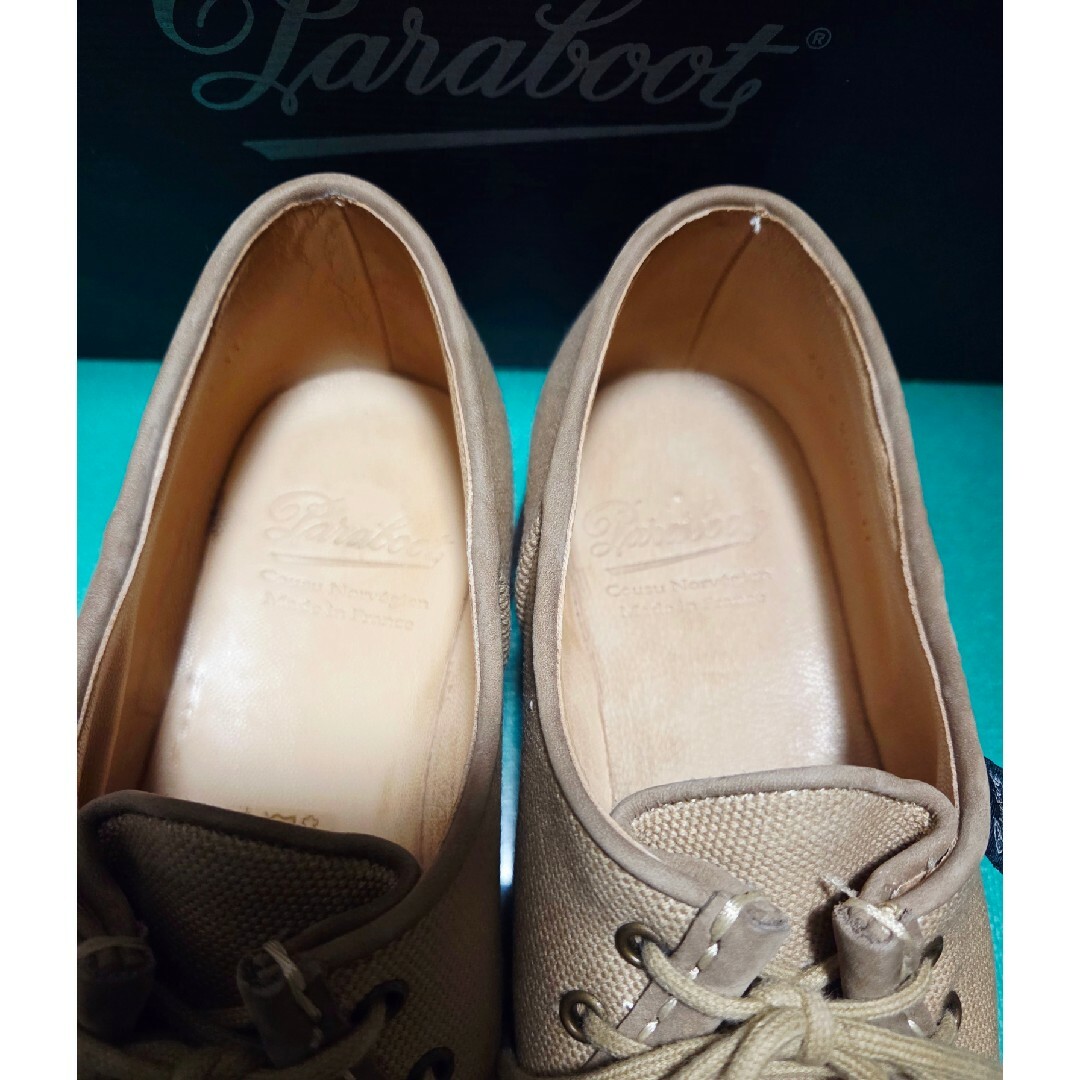 Paraboot - 【美品】Paraboot パラブーツ ミカエル キャンバス Paraboot - 【美品】Paraboot パラブーツ ミカエル キャンバス