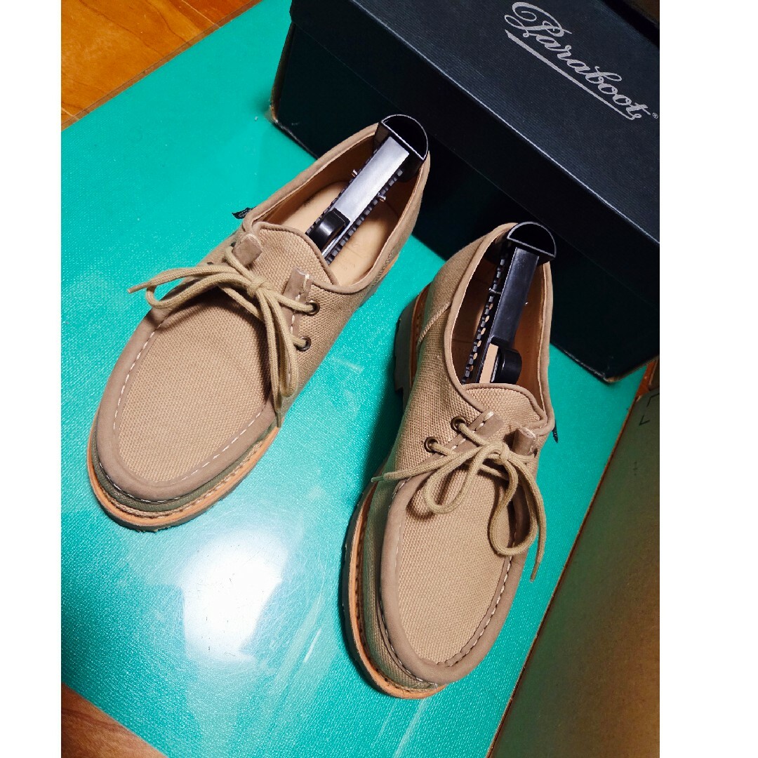Paraboot - 【美品】Paraboot パラブーツ ミカエル キャンバス Paraboot - 【美品】Paraboot パラブーツ ミカエル キャンバス