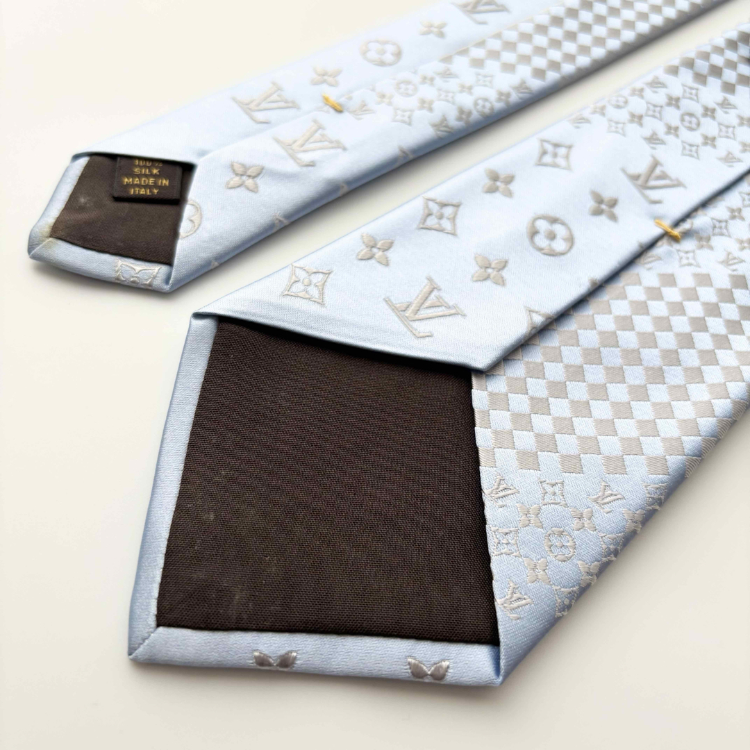 LOUIS VUITTON - ꧁美品꧂ ルイヴィトン ネクタイ クラヴァット LOUIS VUITTON - ꧁美品꧂ ルイヴィトン ネクタイ クラヴァット