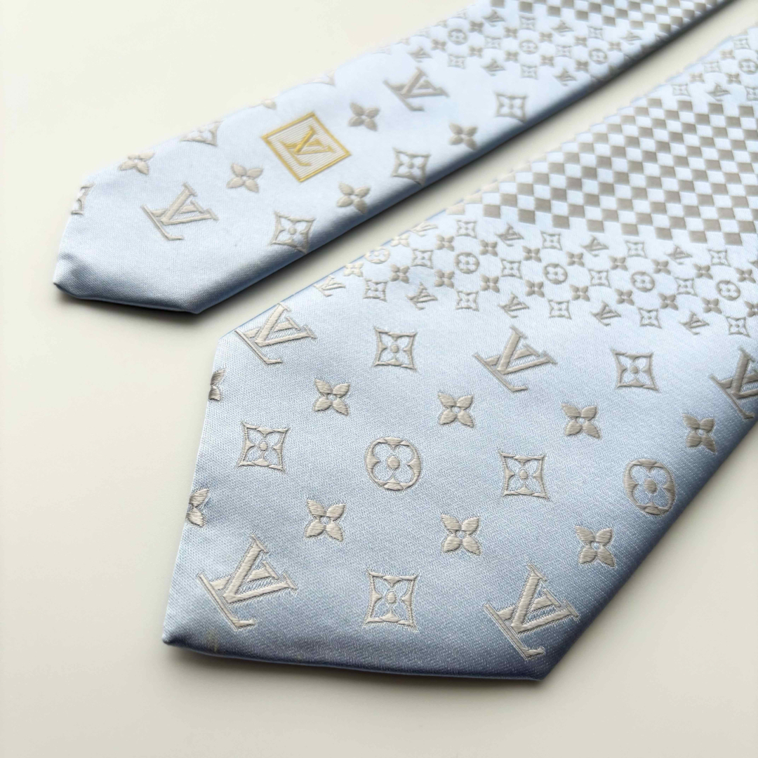 LOUIS VUITTON - ꧁美品꧂ ルイヴィトン ネクタイ クラヴァット LOUIS VUITTON - ꧁美品꧂ ルイヴィトン ネクタイ クラヴァット