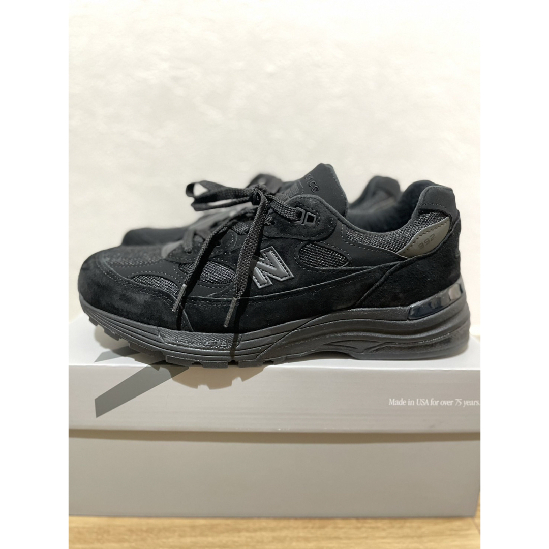 New Balance - New Balance 992TBトリプルブラック 24.0cm 新品 New Balance - New Balance 992TBトリプルブラック 24.0cm 新品