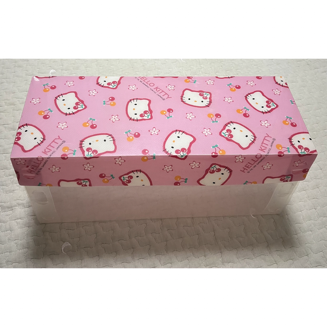 ハローキティ - サンリオ キティ ボックス BOX 収納 プラケース ハローキティ - サンリオ キティ ボックス BOX 収納 プラケース