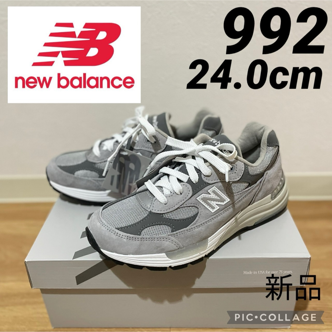 New Balance - ニューバランス992GY 26.5cm 新品の通販 by TS's New Balance - ニューバランス992GY 26.5cm 新品の通販 by TS's