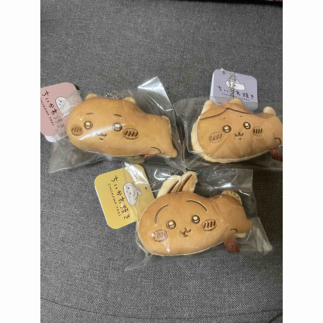 ちいかわ - ちいかわ ちいかわ焼きマスコット3点セット うさぎ ちいかわ - ちいかわ ちいかわ焼きマスコット3点セット うさぎ