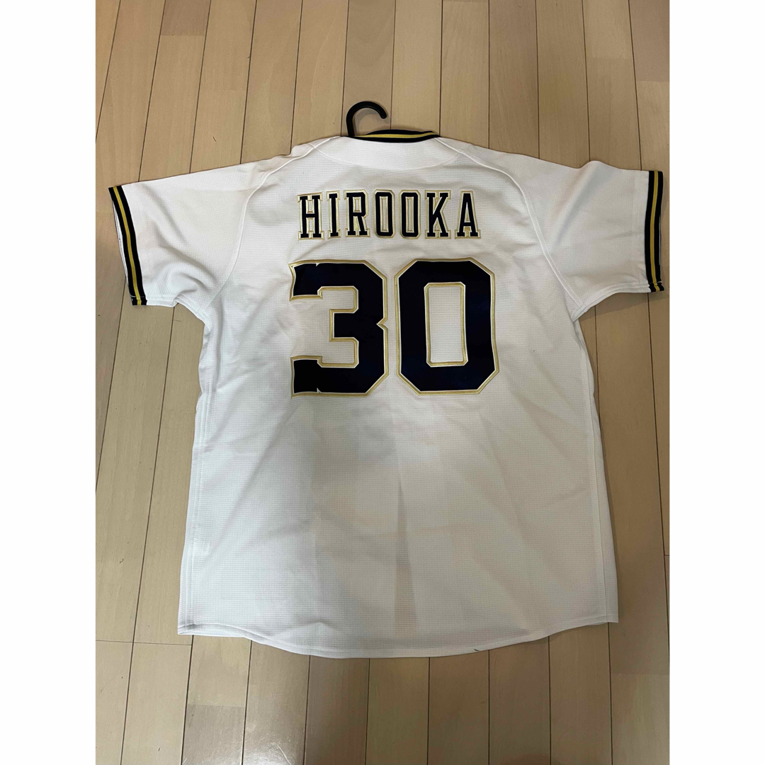 オリックス・バファローズ - 廣岡大志 オリックスユニフォームの オリックス・バファローズ - 廣岡大志 オリックスユニフォームの